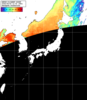 NOAA人工衛星画像:日本全域, パス=20260809 12:00 UTC