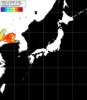 NOAA人工衛星画像:日本全域, パス=20260809 13:40 UTC