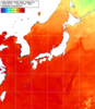 NOAA人工衛星画像:日本全域, 1週間合成画像(2026/08/03～2026/08/09UTC)