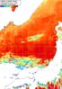 NOAA人工衛星画像:日本海, パス=20260809 00:10 UTC