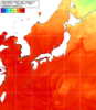 NOAA人工衛星画像:日本全域, 1週間合成画像(2026/08/04～2026/08/10UTC)