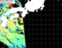 NOAA人工衛星画像:黒潮域, パス=20260811 12:30 UTC