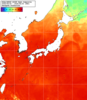 NOAA人工衛星画像:日本全域, 1週間合成画像(2026/08/24～2026/08/30UTC)