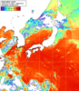 NOAA人工衛星画像:日本全域, 1日合成画像(2026/09/01UTC)