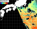 NOAA人工衛星画像:黒潮域, パス=20260901 10:10 UTC