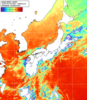 NOAA人工衛星画像:日本全域, 1日合成画像(2026/09/04UTC)
