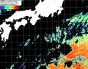 NOAA人工衛星画像:黒潮域, パス=20260904 10:50 UTC