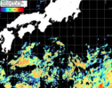 NOAA人工衛星画像:黒潮域, パス=20260906 11:50 UTC