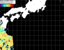 NOAA人工衛星画像:黒潮域, パス=20260908 13:10 UTC