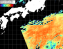 NOAA人工衛星画像:黒潮域, パス=20260910 10:30 UTC