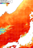 NOAA人工衛星画像:日本海, 1日合成画像(2026/09/12UTC)