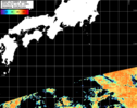 NOAA人工衛星画像:黒潮域, パス=20260913 11:00 UTC