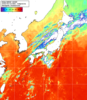 NOAA人工衛星画像:日本全域, 1日合成画像(2026/09/14UTC)
