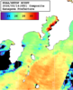 NOAA人工衛星画像:沿岸～伊豆諸島, 1日合成画像(2026/09/14UTC)