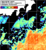 NOAA人工衛星画像:神奈川県近海, 1日合成画像(2026/09/15UTC)