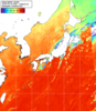 NOAA人工衛星画像:日本全域, 1日合成画像(2026/09/16UTC)