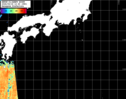 NOAA人工衛星画像:黒潮域, パス=20260918 12:40 UTC