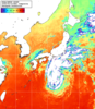 NOAA人工衛星画像:日本全域, 1日合成画像(2026/09/19UTC)
