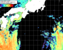 NOAA人工衛星画像:黒潮域, 1日合成画像(2026/09/19UTC)