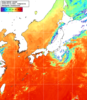 NOAA人工衛星画像:日本全域, 1日合成画像(2026/09/21UTC)