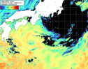 NOAA人工衛星画像:黒潮域, 1日合成画像(2026/09/21UTC)