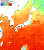 NOAA人工衛星画像:日本全域, 1日合成画像(2026/09/23UTC)