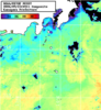 NOAA人工衛星画像:神奈川県近海, 1日合成画像(2026/09/23UTC)
