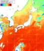 NOAA人工衛星画像:日本全域, 1日合成画像(2026/09/24UTC)