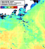 NOAA人工衛星画像:神奈川県近海, 1日合成画像(2026/09/25UTC)