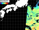 NOAA人工衛星画像:黒潮域, パス=20260924 23:20 UTC