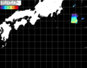 NOAA人工衛星画像:黒潮域, パス=20261004 23:10 UTC