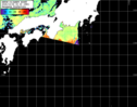 NOAA人工衛星画像:黒潮域, パス=20261006 00:30 UTC
