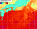 NOAA人工衛星画像:黒潮域, 1週間合成画像(2026/09/30～2026/10/06UTC)