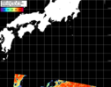 NOAA人工衛星画像:黒潮域, パス=20261008 00:00 UTC