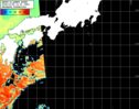 NOAA人工衛星画像:黒潮域, パス=20261008 12:30 UTC