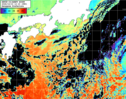 NOAA人工衛星画像:黒潮域, パス=20261010 12:10 UTC