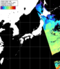 NOAA人工衛星画像:日本全域, パス=20250409 11:43 UTC
