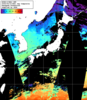 NOAA人工衛星画像:日本全域, 1日合成画像(2025/04/10UTC)