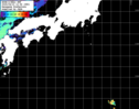 NOAA人工衛星画像:黒潮域, パス=20250410 12:56 UTC