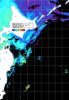 NOAA人工衛星画像:親潮域, 1日合成画像(2025/04/11UTC)