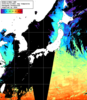 NOAA人工衛星画像:日本全域, 1日合成画像(2025/04/12UTC)