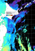 NOAA人工衛星画像:親潮域, 1日合成画像(2025/04/12UTC)