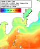 NOAA人工衛星画像:沿岸～伊豆諸島, 1日合成画像(2025/04/15UTC)