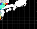 NOAA人工衛星画像:黒潮域, パス=20250416 02:18 UTC