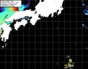 NOAA人工衛星画像:黒潮域, パス=20250418 01:24 UTC