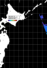 NOAA人工衛星画像:親潮域, パス=20250418 11:01 UTC