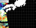 NOAA人工衛星画像:黒潮域, パス=20250420 13:29 UTC