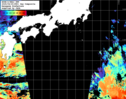 NOAA人工衛星画像:黒潮域, 1日合成画像(2025/04/20UTC)