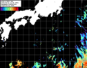 NOAA人工衛星画像:黒潮域, パス=20250422 12:38 UTC