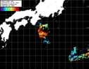 NOAA人工衛星画像:黒潮域, パス=20250423 12:09 UTC